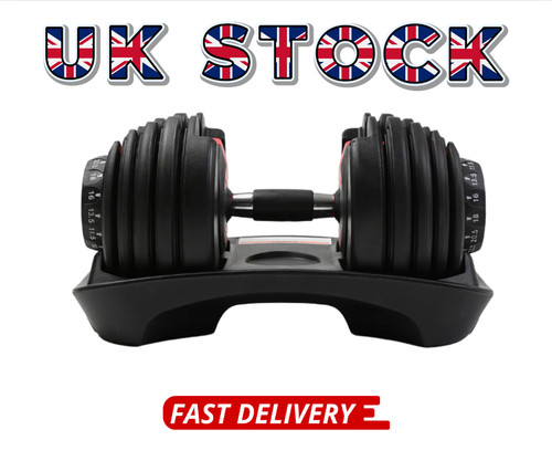 Adjustable dumbbell 24kg 40kg - adjustable,