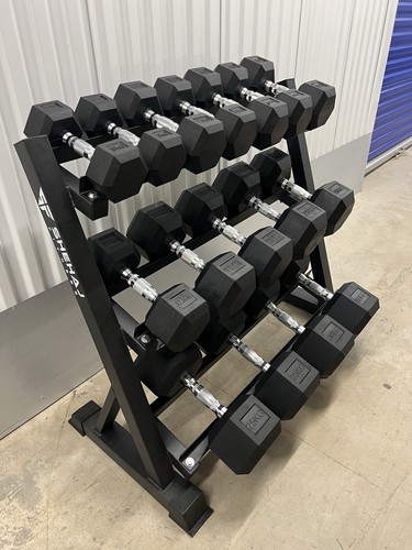 Hex dumbbell 5kg - 5kg-30kg, set