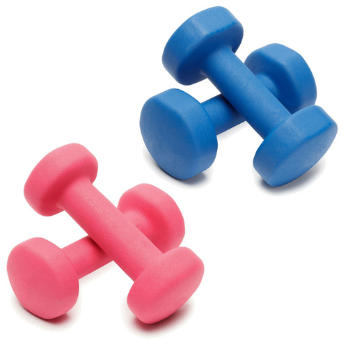 Pair dumbbells blue or - dumbbells,