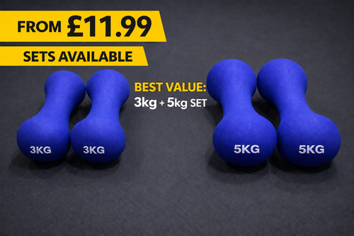 Neoprene dumbbells 2kg 3kg 5kg - dumbbells,
