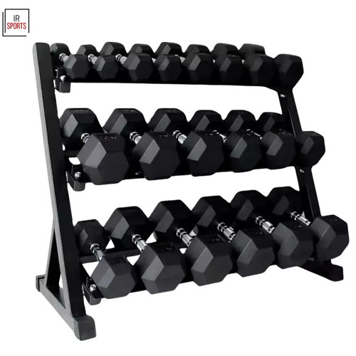 Hex dumbbells set 5kg - set, 2.5kg-30kg